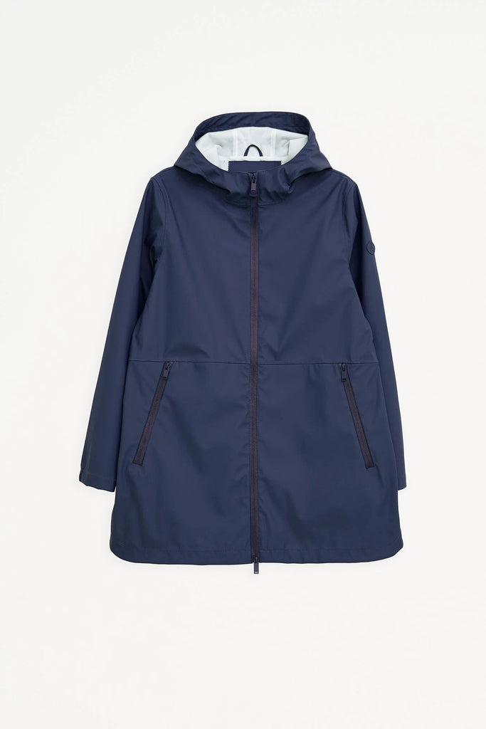 Brouillard Navy Tantä Rainwear SS25