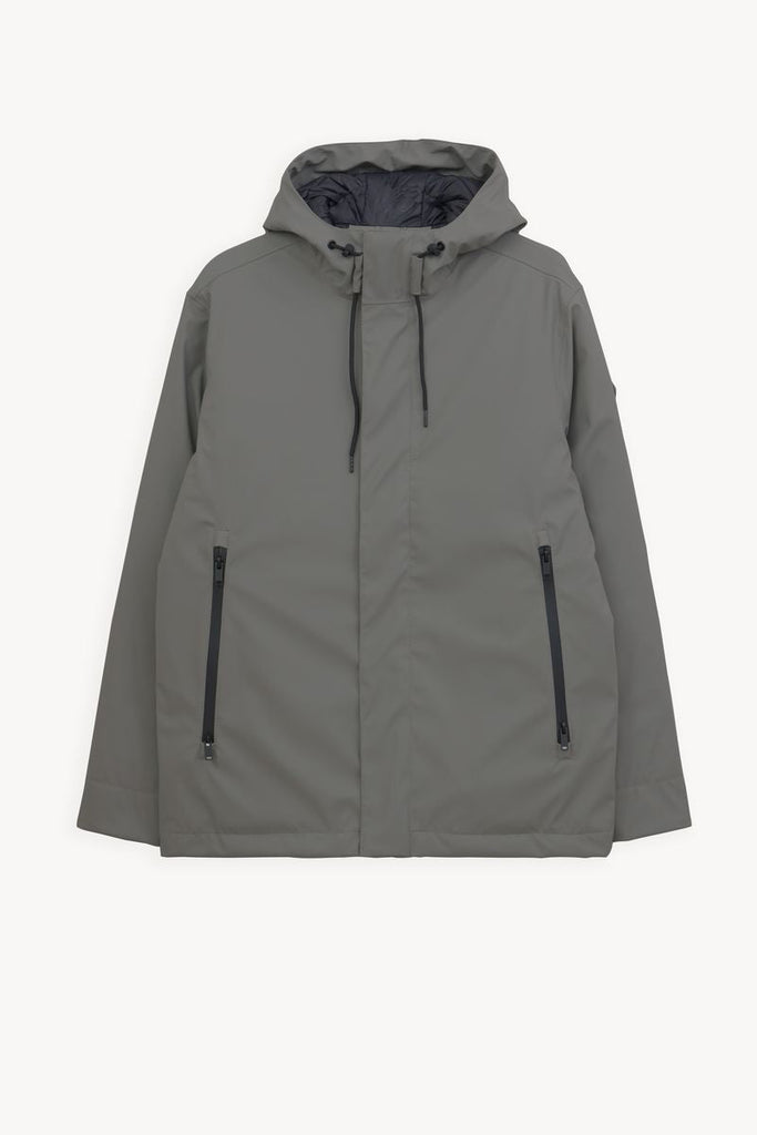 Chubasquero o Impermeable Hombre Gris