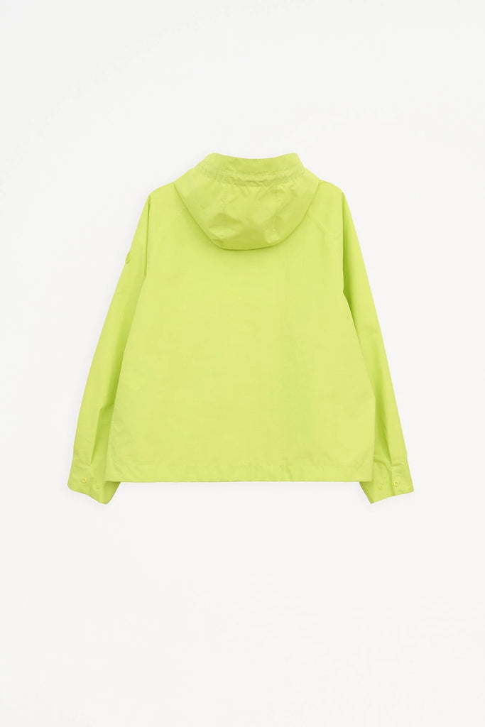 Chaqueta en algodón impermeable de mujer corta Dhuda. Transpirable. Tantä. Color amarillo. 
