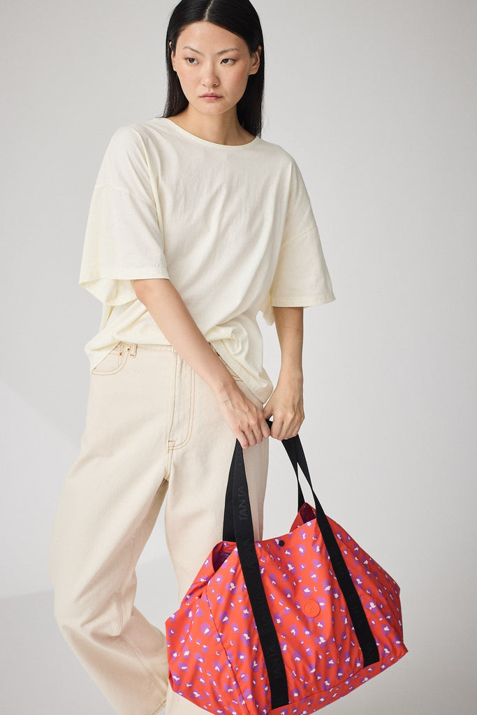 Bolso de mano espacioso y plegable Tantä