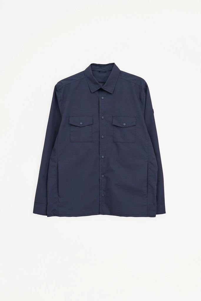 Chaqueta impermeable tipo sobrecamisa de hombre Tantä. Azul