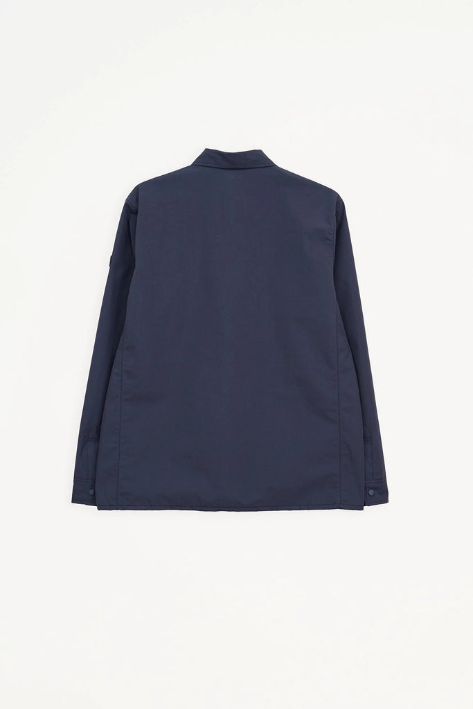 Chaqueta impermeable tipo sobrecamisa de hombre Tantä. Azul