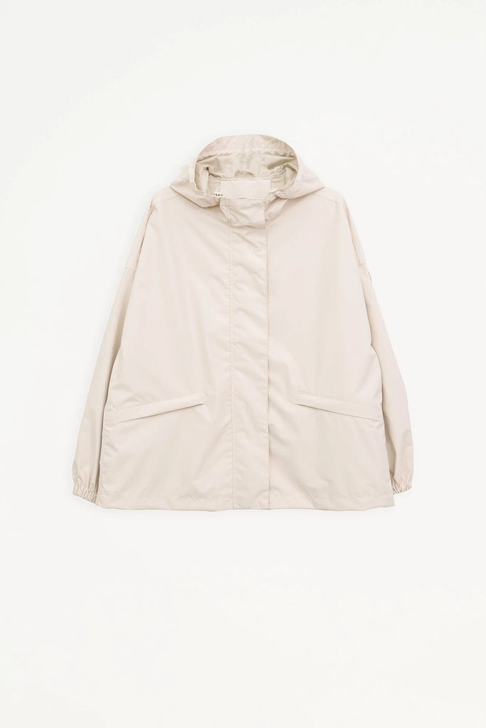 Chaqueta impermeable Lainoa de mujer Tantä  Color Blanco
