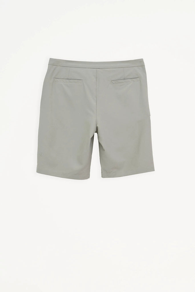 bermudas de corte estándar gris verde
