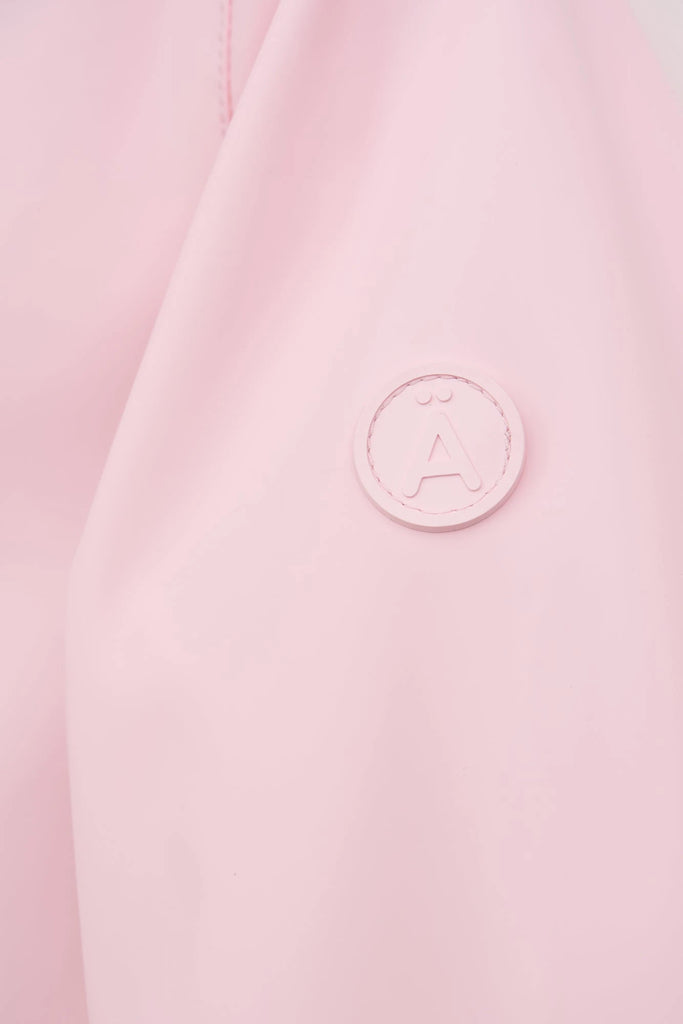 Chaqueta Impermeable Niebla de mujer Tantä. Color rosa.