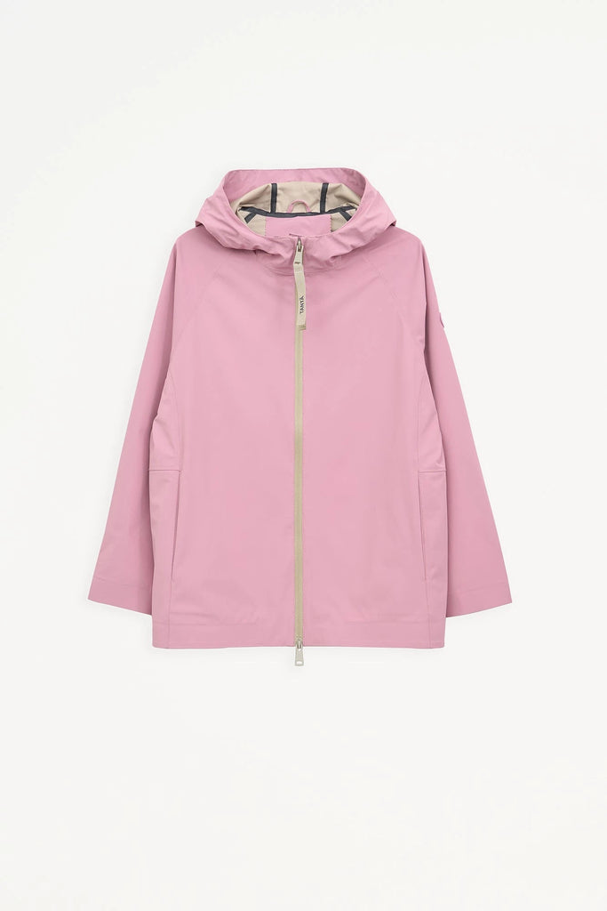 Chaqueta impermeable sport de mujer Noe en softshell. Tantä. Color lila