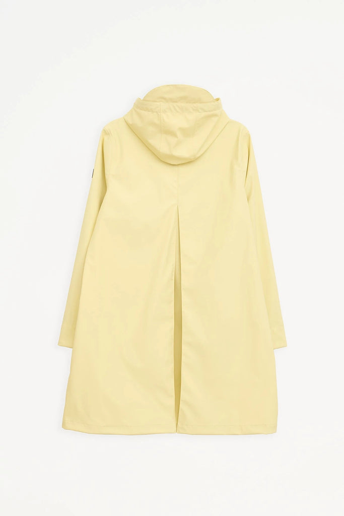 Chubasquero impermeable de mujer Nuovola de Tantä. Color amarillo