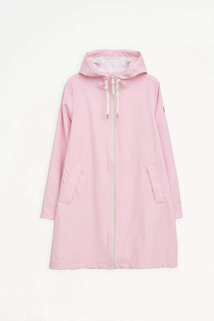 Chubasquero impermeable de mujer Nuovola de Tantä. Color rosa