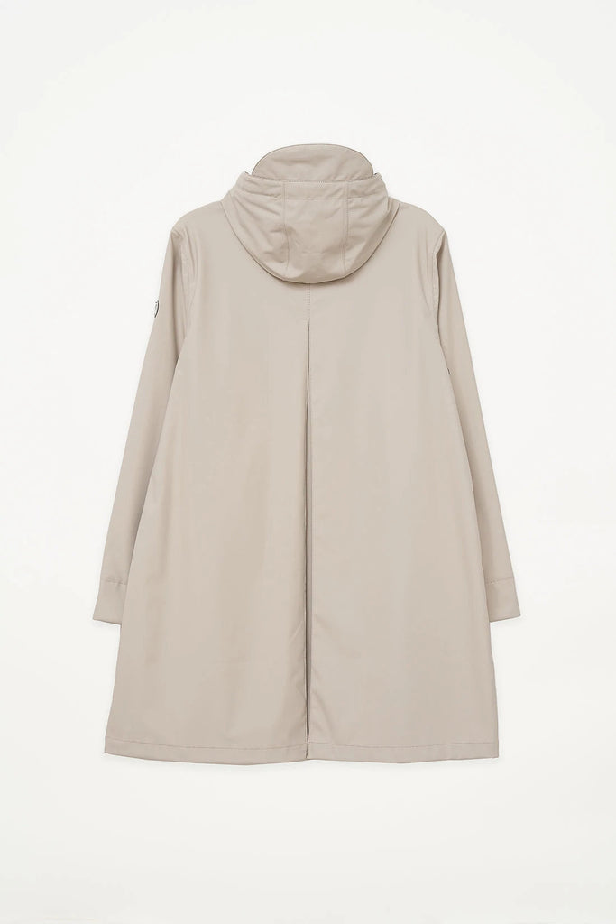 Chubasquero o impermeable de mujer Nuovola de Tantä. Color Gris. 