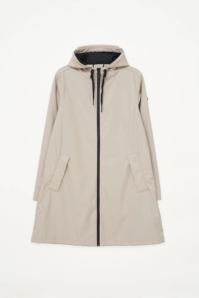 Chubasquero o impermeable de mujer Nuovola de Tantä. Color Gris. 