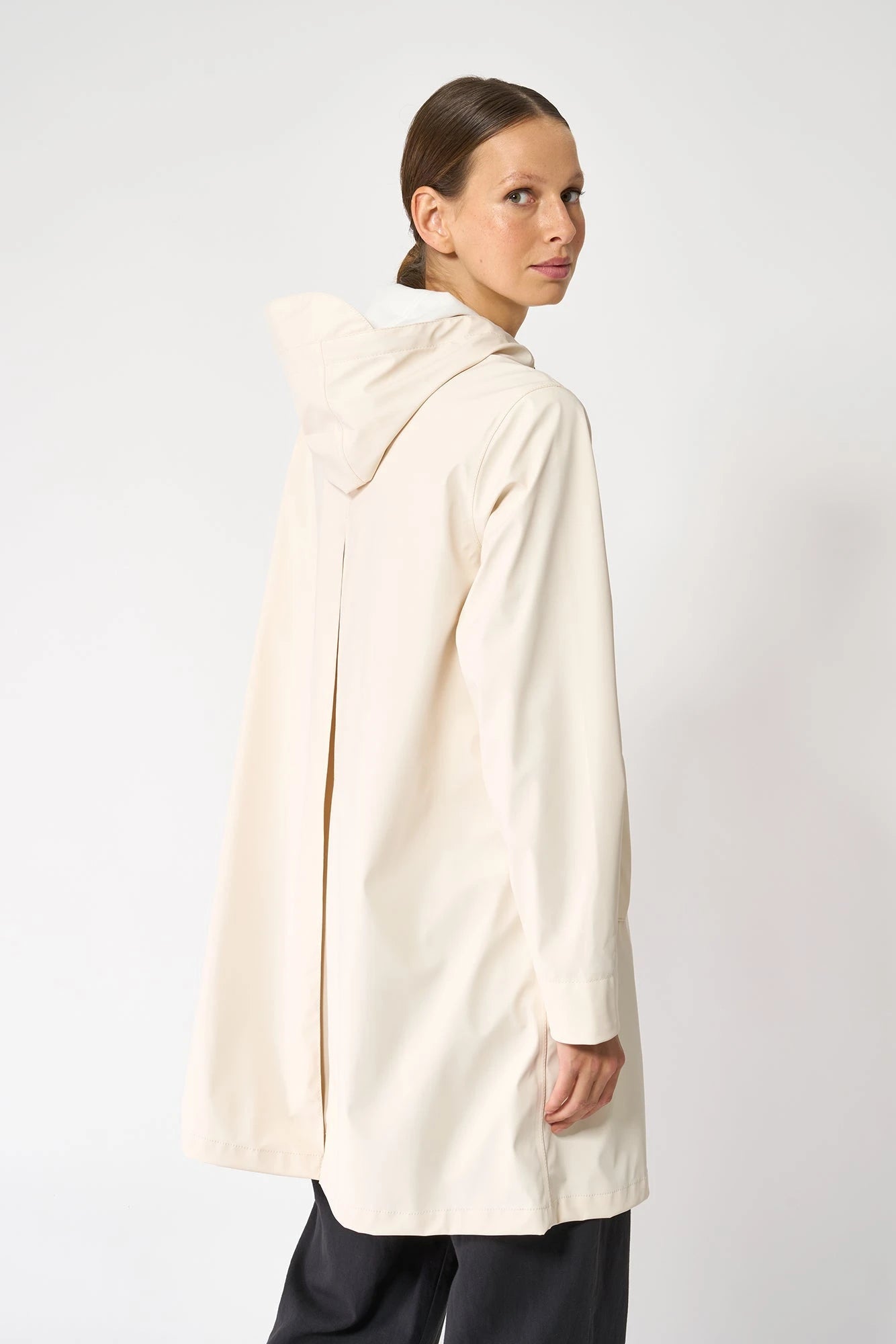 Nuovola women's raincoat. Grey – Tantä Rainwear