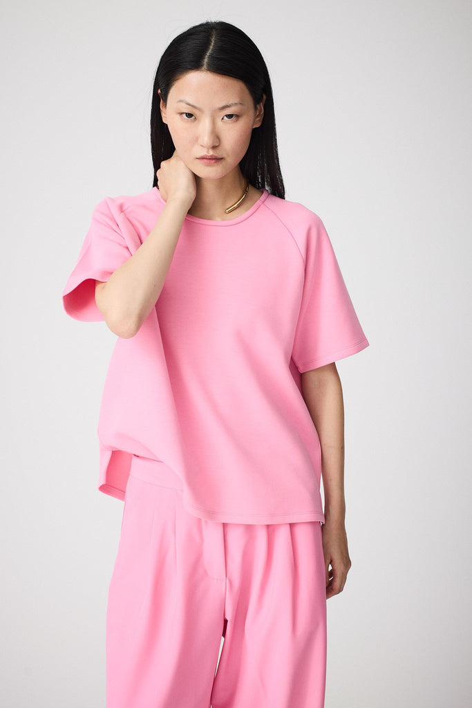  Jersey Mujer de cuello redondo Tantä Color Rosa. 