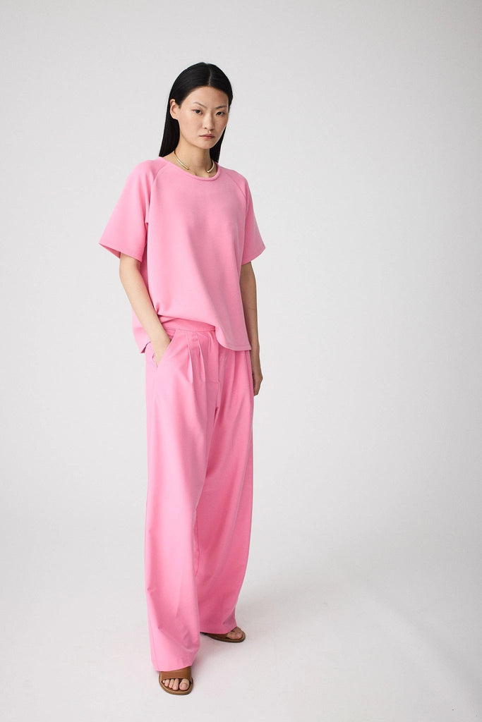  Jersey Mujer de cuello redondo Tantä Color Rosa. 