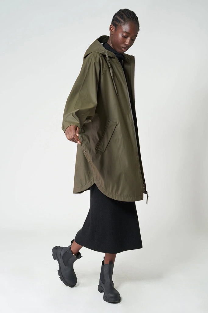 Sky Khaki Tantä Rainwear FW24