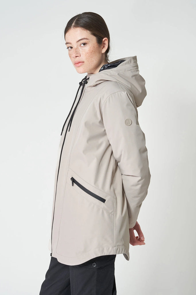 Sne Stone Grey Tantä Rainwear FW24