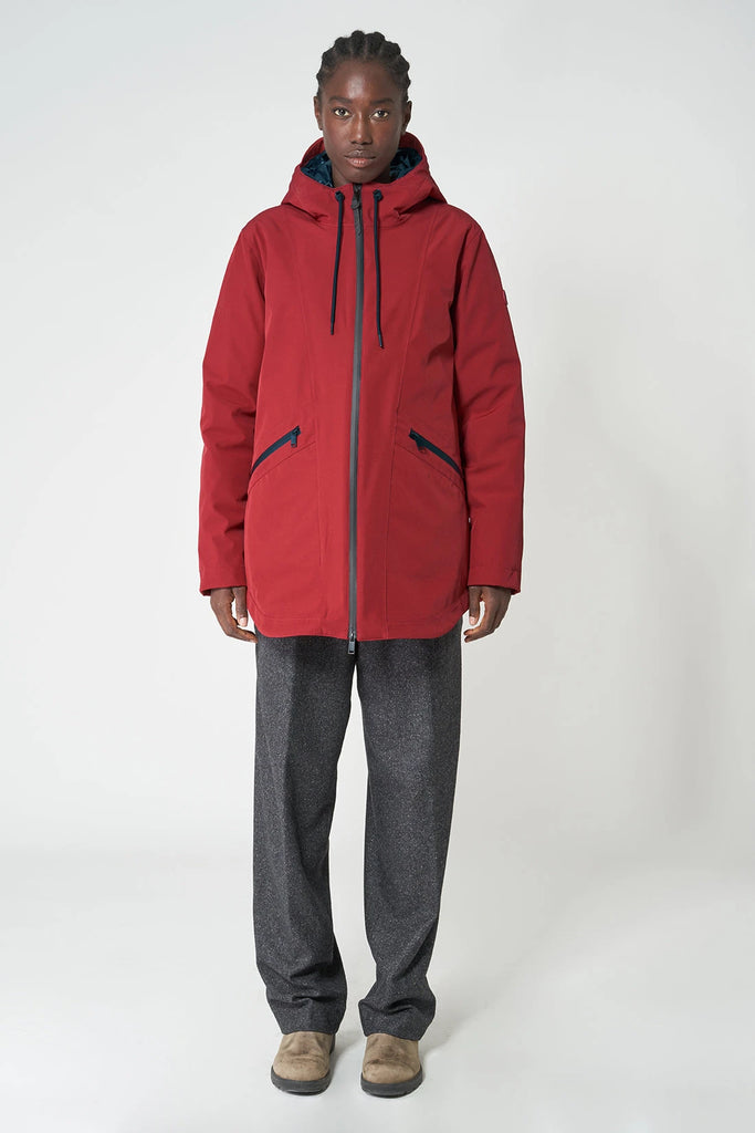 Sne karanda red Tantä Rainwear FW24