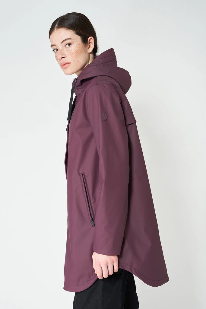 Snow Plum Perfect Tantä Rainwear FW24