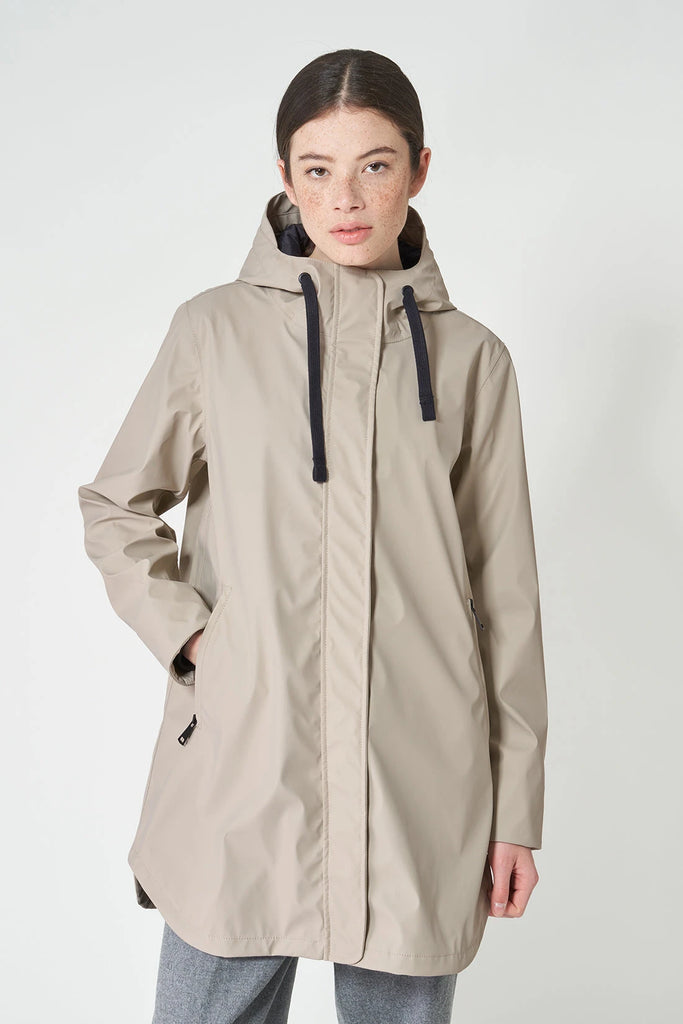 Snow Stone Grey Tantä Rainwear FW24