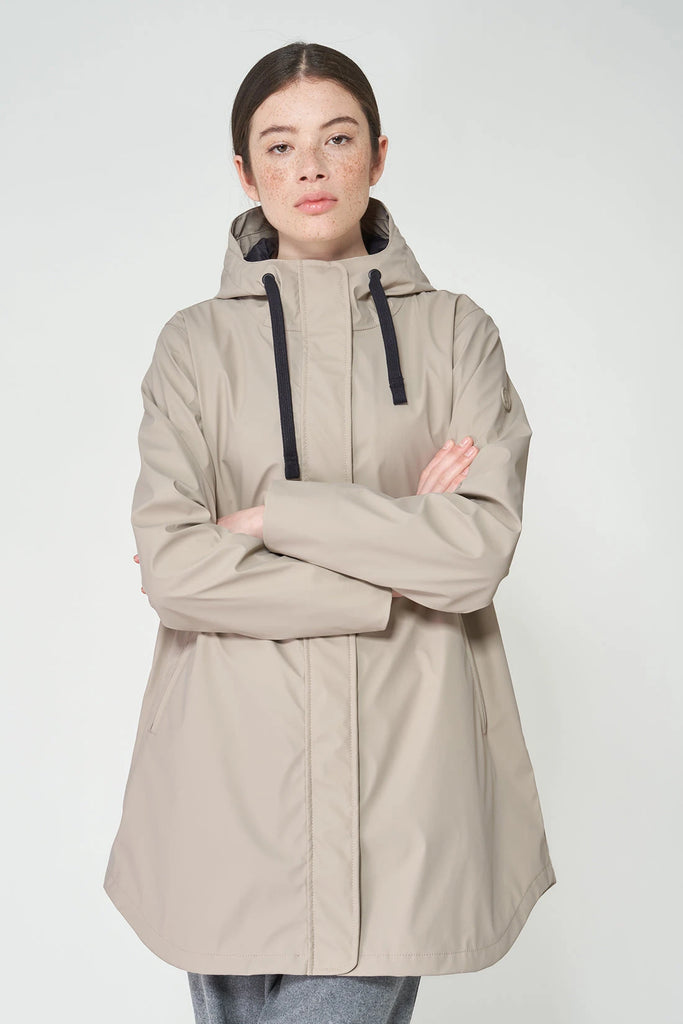 Snow Stone Grey Tantä Rainwear FW24