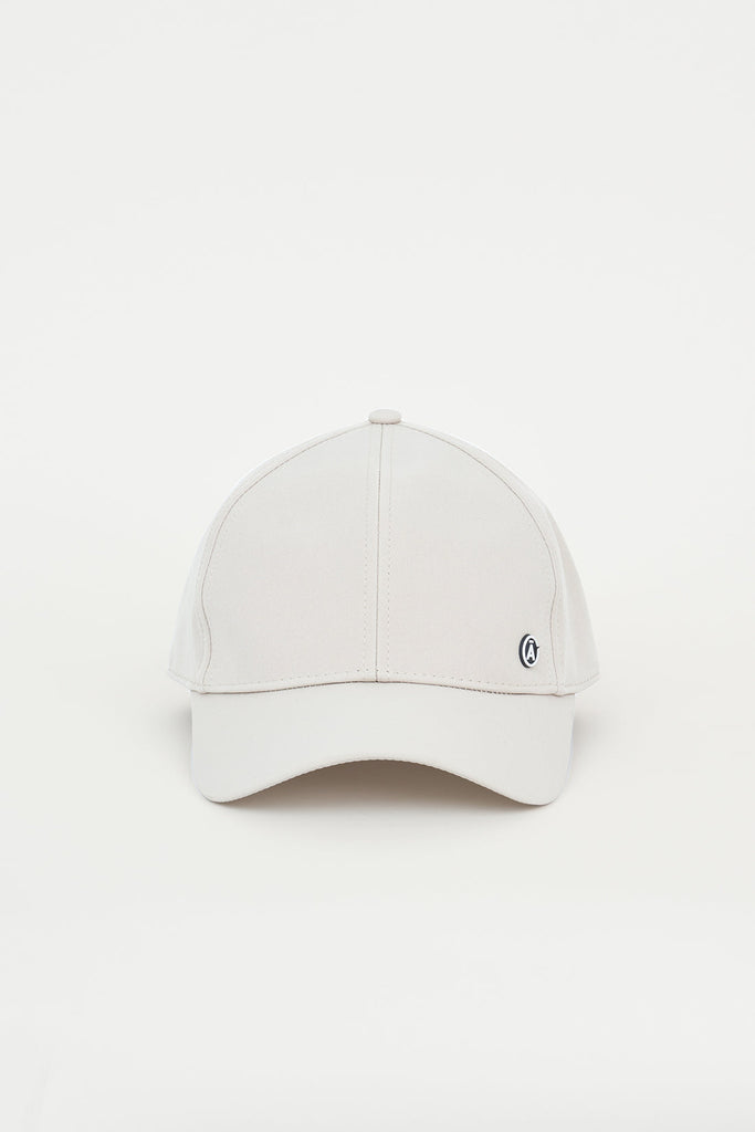 Gorra de béisbol blanca confeccionada en softshell ligero Tantä