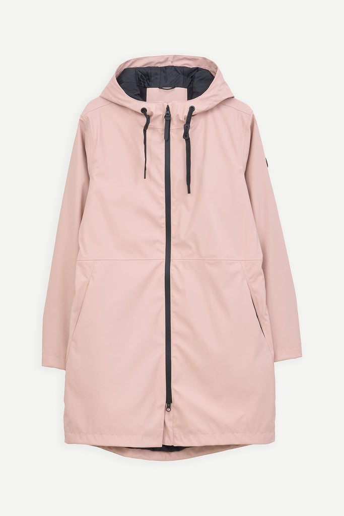 Abrigo impermeable PU Vand. Mujer