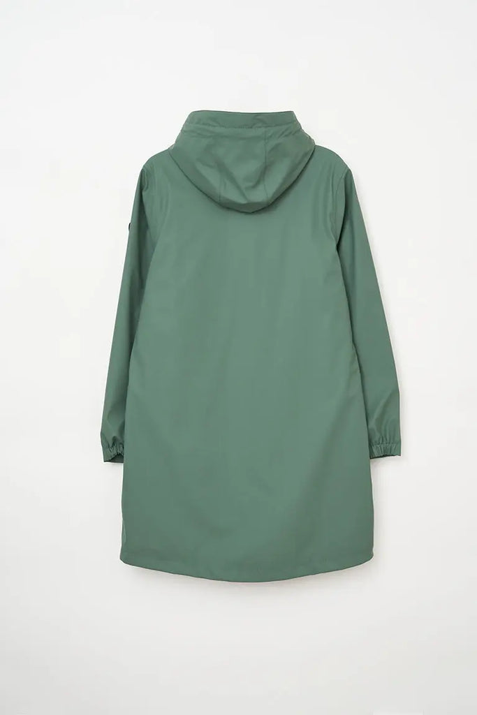 Abrigo impermeable de mujer Tantä color Verde