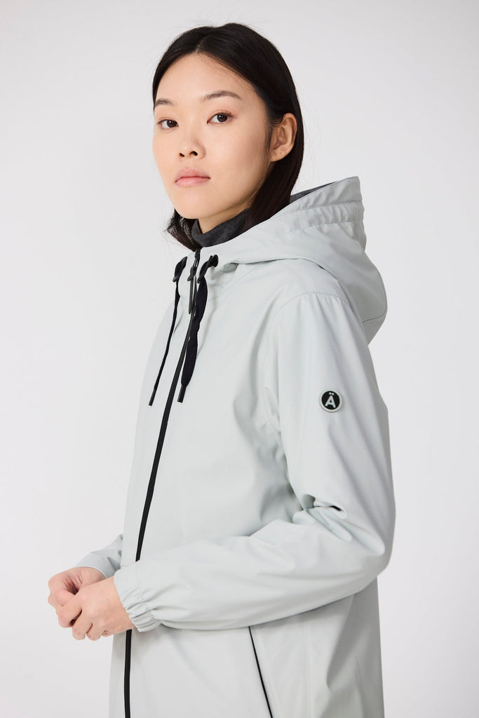Abrigo impermeable PU Vand. Mujer