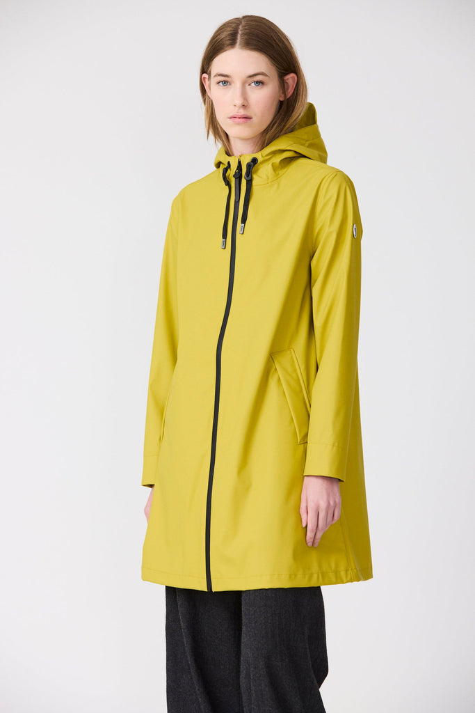 Chubasquero Impermeable Nuovola color verde - Mujer