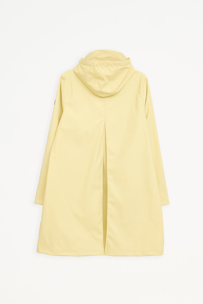 Chubasquero impermeable de mujer Nuovola de Tantä. Color amarillo