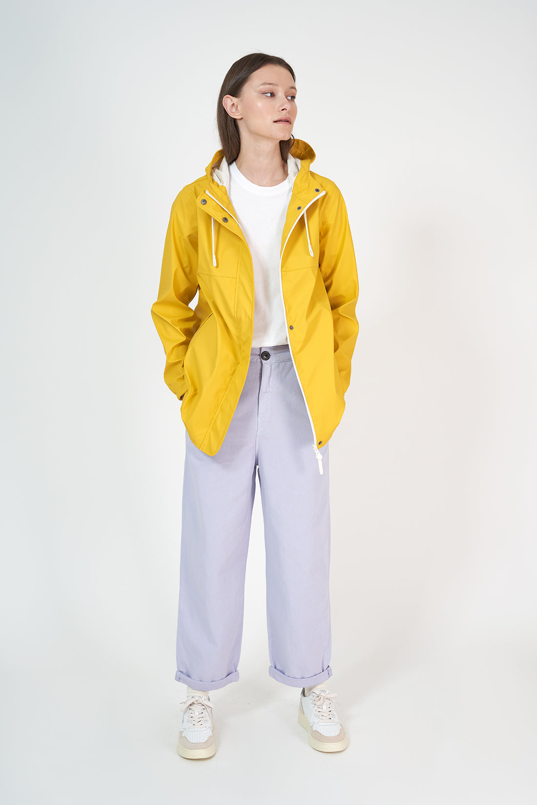 Tantä Women's Raincoat. Yellow – Tantä Rainwear