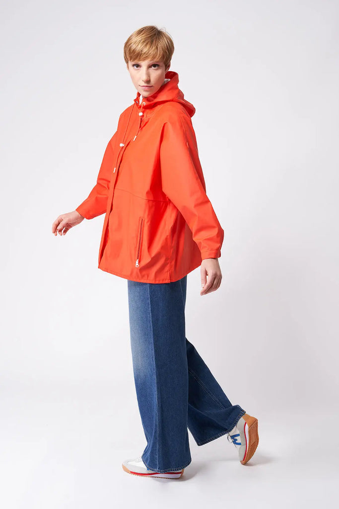 Impermeable de mujer Tantä Naranja