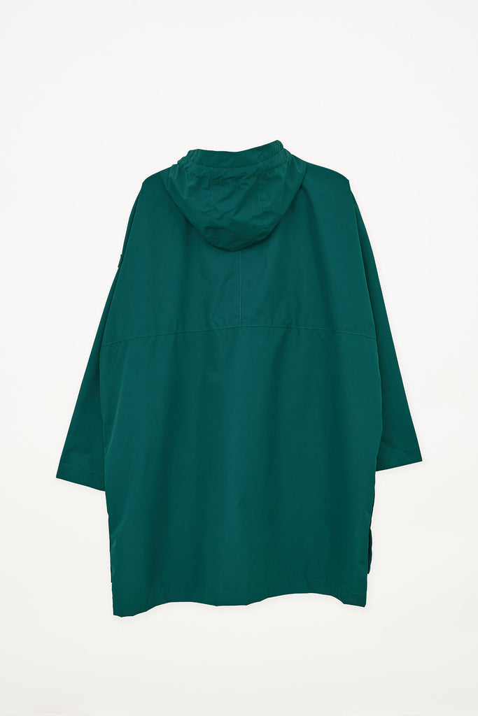 Poncho impermeable Rominjati Tantä verde oscuro