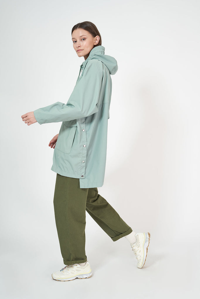 Poncho impermeable Rominjati Tantä verde