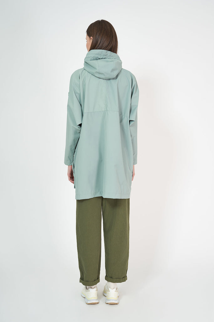 Poncho impermeable Rominjati Tantä verde