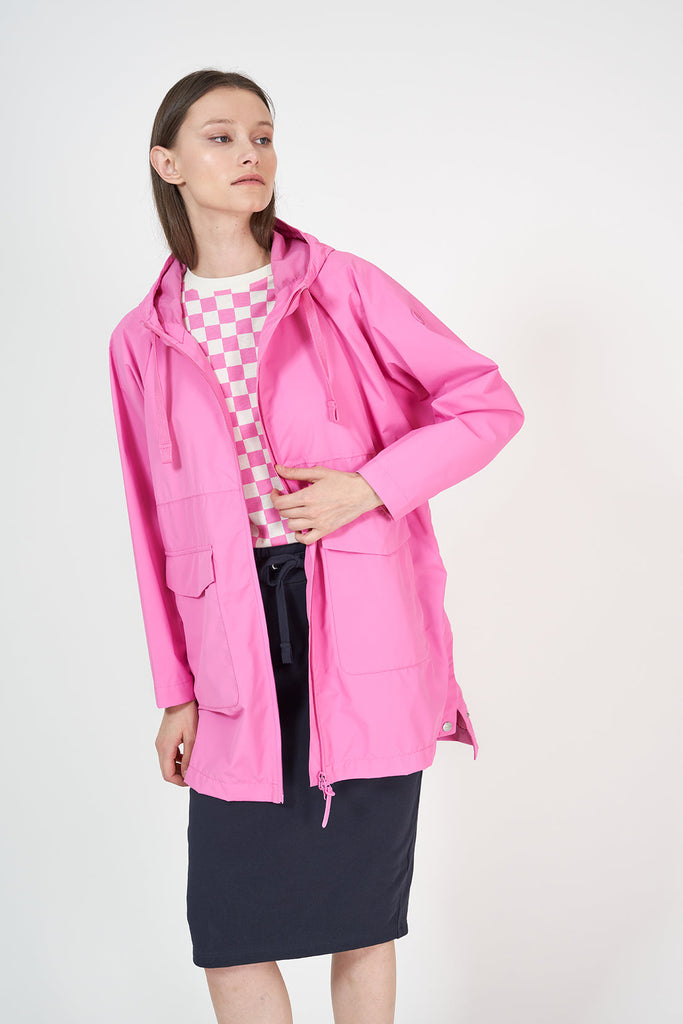 Poncho impermeable Rominjati Tantä rosa