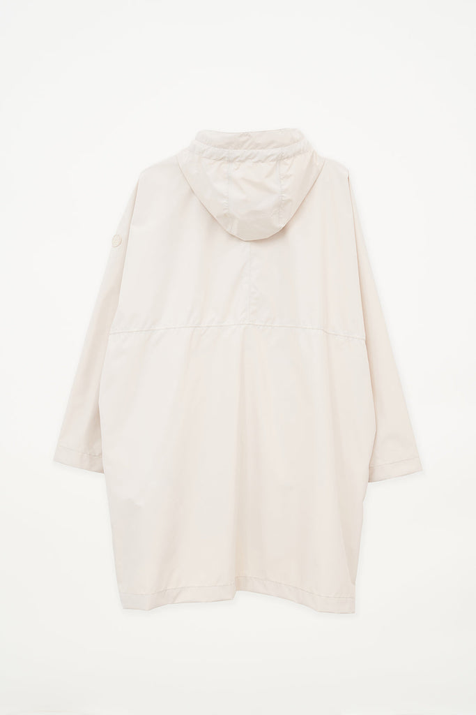Poncho impermeable Rominjati de mujer Blanco