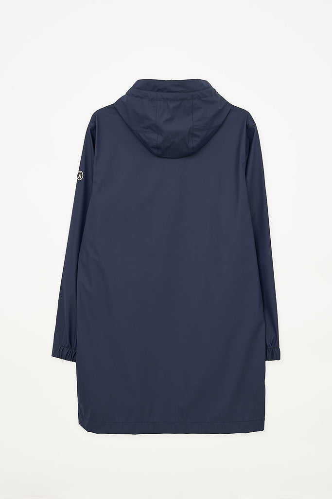Chaqueta 100% impermeable de hombre Tantä. Color azul marino. Totiri Navy