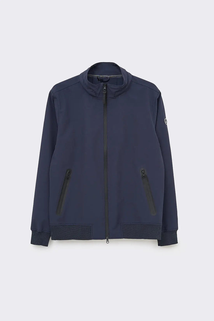 Cazadora o bomber impermeable de hombre Tantä. Color azul marino. Dulksna Navy