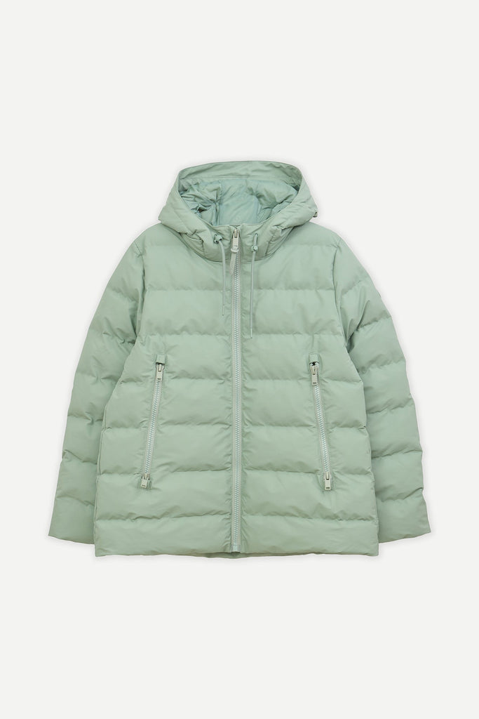 Plumífero Impermeable Mujer Verde iceberg
