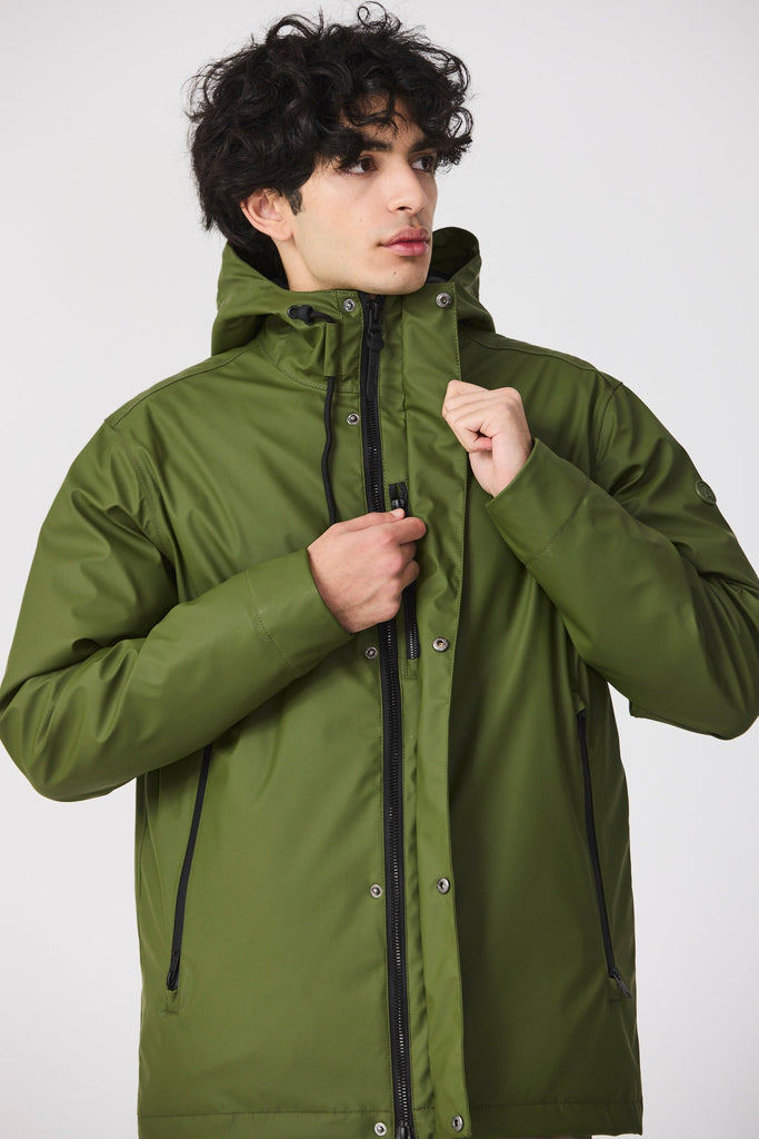 Chaqueta impermeable de hombre Plas