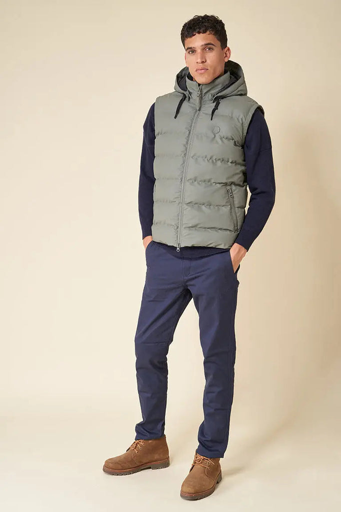 Chaleco impermeable acolchado de hombre Dam. Tantä