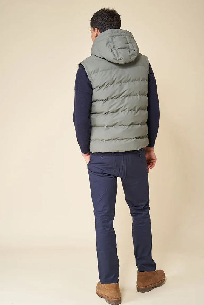 Chaleco impermeable acolchado de hombre Dam. Tantä