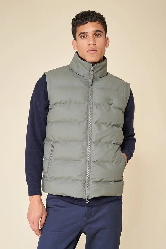 Chaleco impermeable acolchado de hombre Dam. Tantä