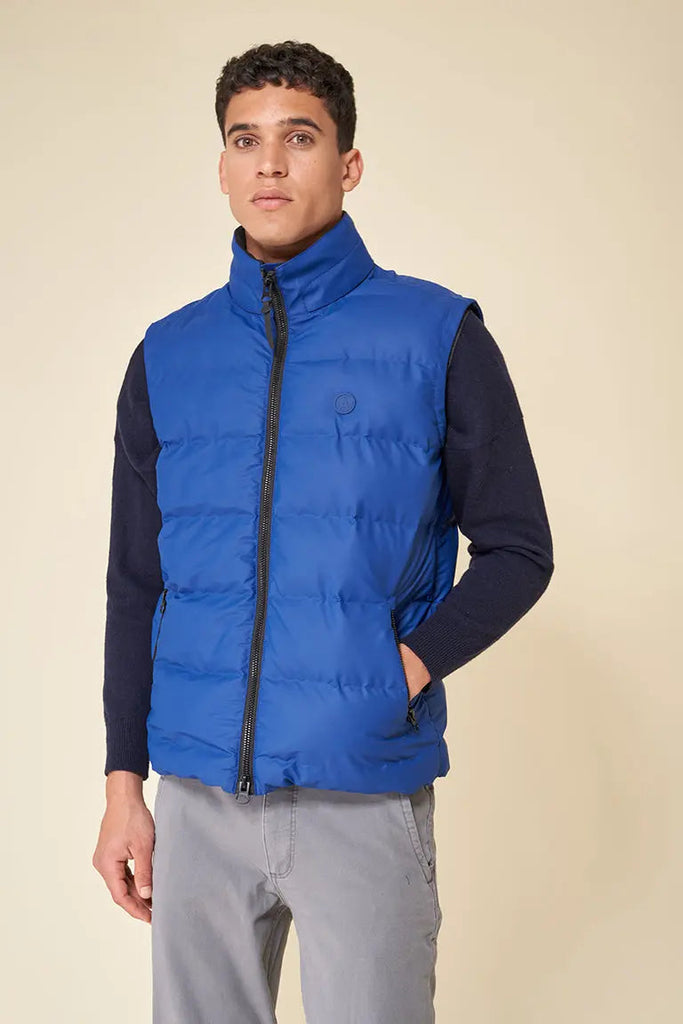 Chaleco impermeable acolchado de hombre Dam. Tantä