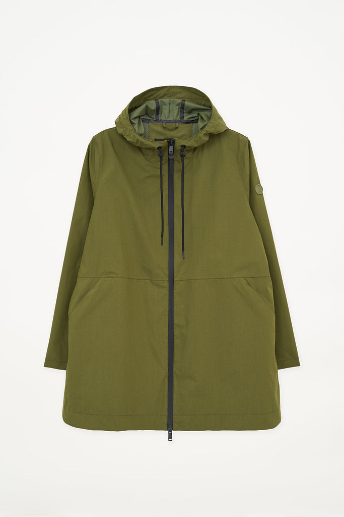  Chaqueta Impermeable Platzregen de Algodón en verde de mujer	 Chaqueta Impermeable Platzregen de Algodón en verde de mujer