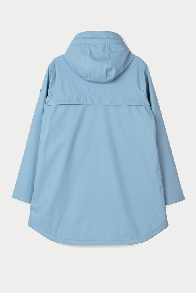 100% waterproof jacket with taped seams Ashley Blue – Tantä Rainwear