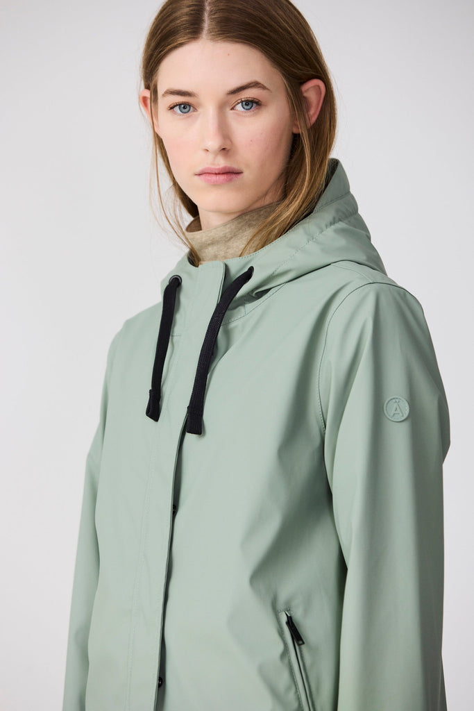 Chaqueta impermeable Snow, Mujer verde