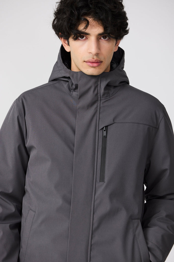 Abrigo Yuki Hombre Softshell transpirable