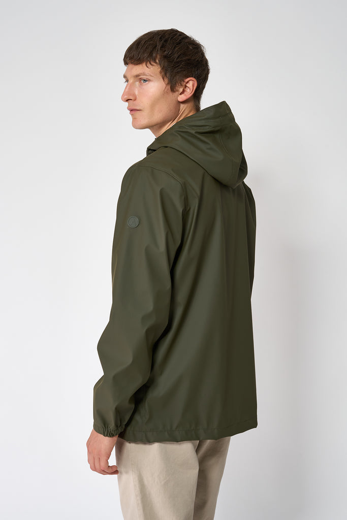 Chaqueta impermeable Ulap de hombre Tantä Verde