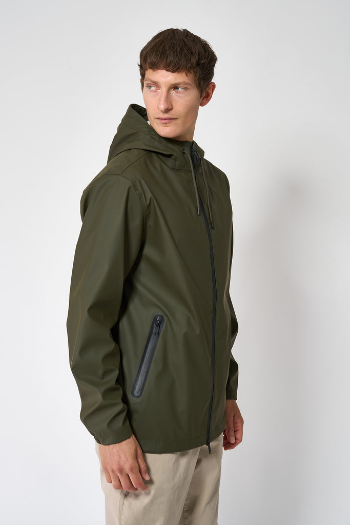 Chaqueta impermeable Ulap de hombre Tantä Verde